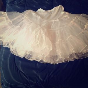 50's style petticoat slip