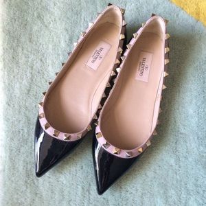 Valentino Rockstud Flats