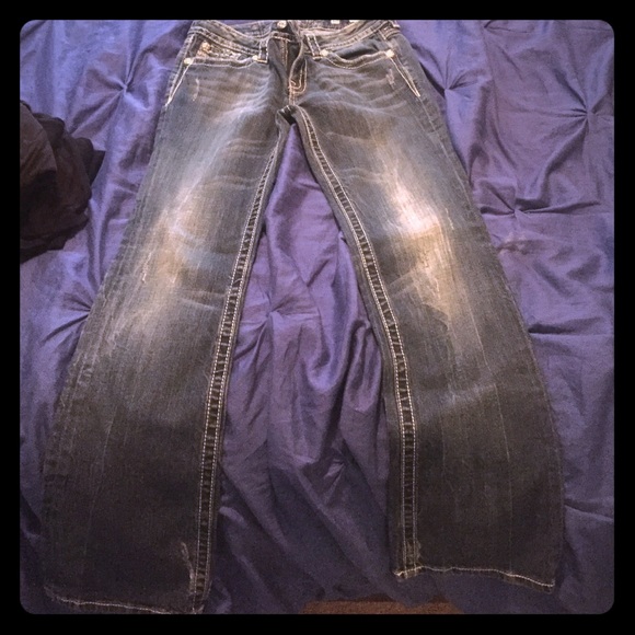Miss Me jeans size 30 and Rock Revival size 30