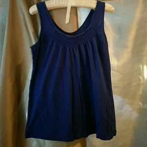 Banana Republic navy blue tank