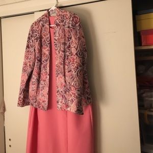 Dress with jacket ,