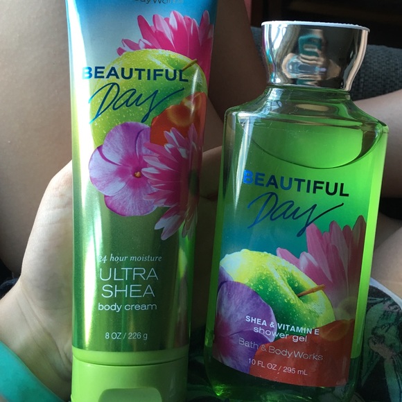 Beautiful day body cream and shower gel