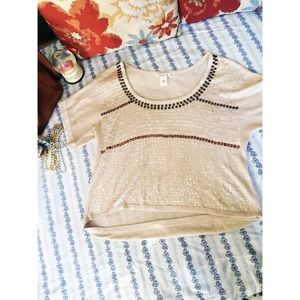 Sequined Arden B shirt