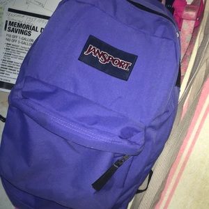 Purple Jan Sport backpack