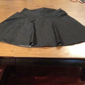 Blue colored flare skirt