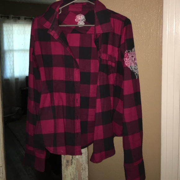 Flannel button up - Picture 2 of 4