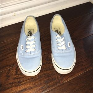 Blue vans