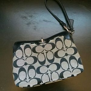 Coach large wristlet