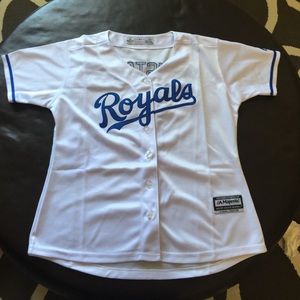 Moustakas Kansas City Royals Women's Jersey