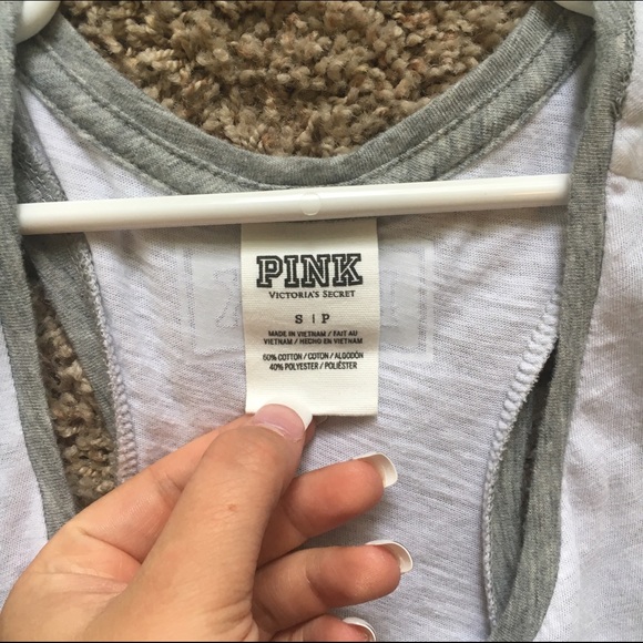 Victoria secret racer back tank top - Picture 2 of 2