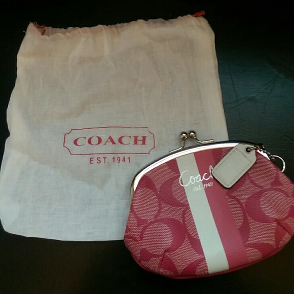 Coach change purse