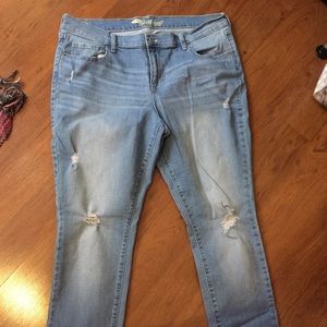 Old Navy Sweetheart Jeans Straight Leg Jeans 16