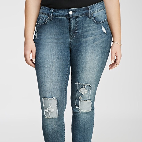 LOWEST PRICE ❗️ Forever 21 Plus Sized Denim Jeans