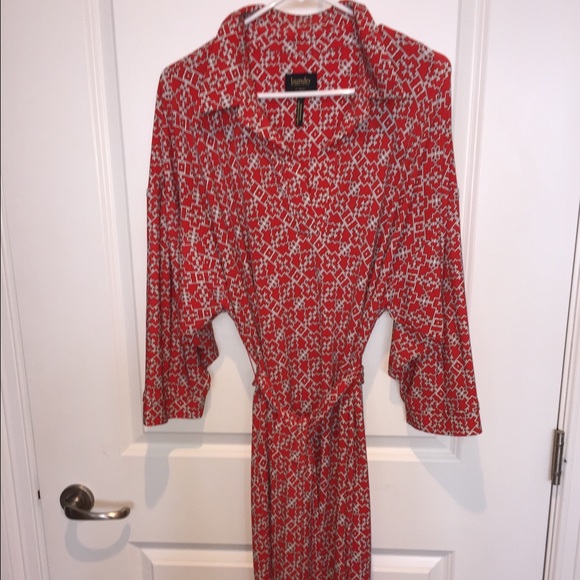 Laundry by Shelli Segal Belted Dress - Picture 1 of 3