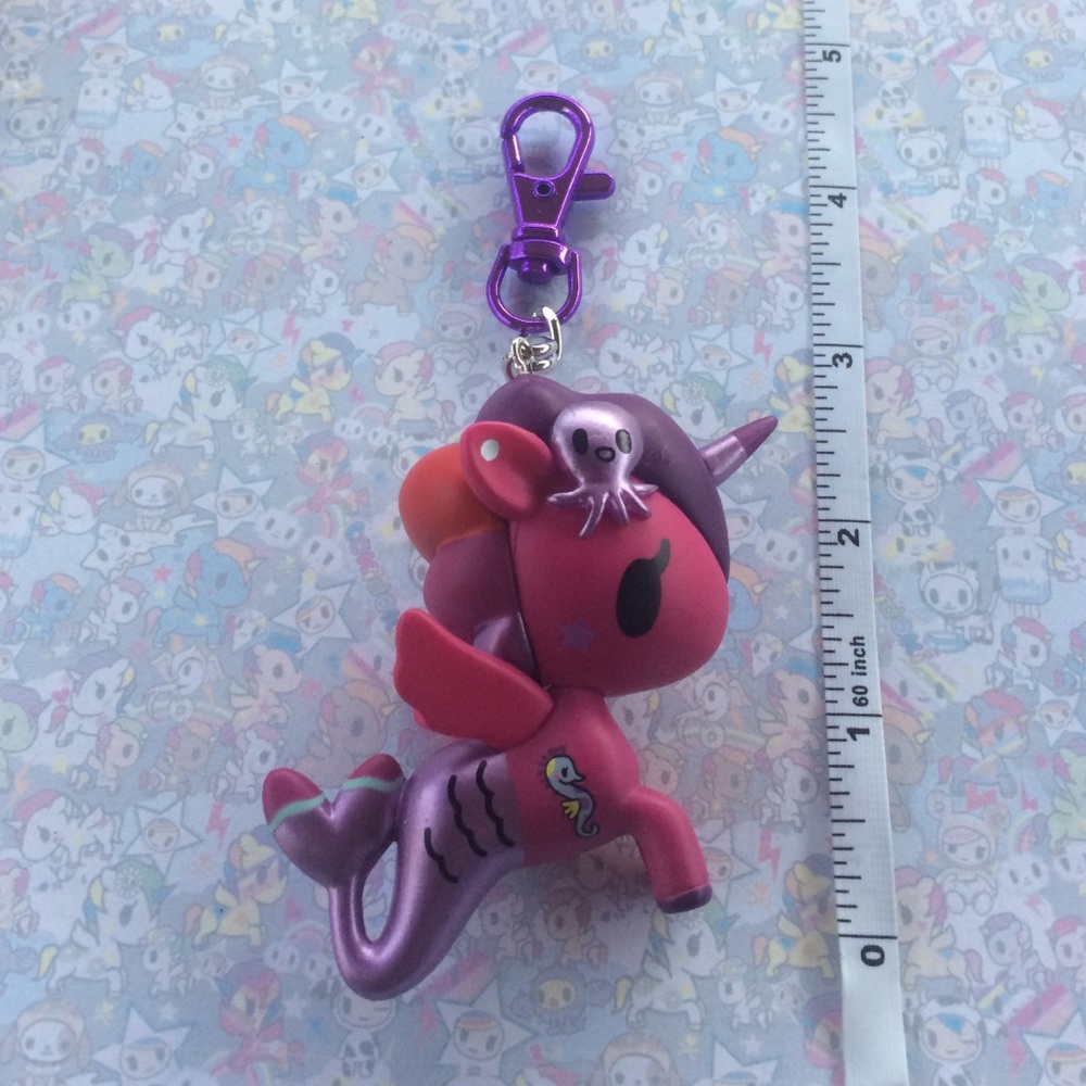Tokidoki mermicorno bag charm / keychain