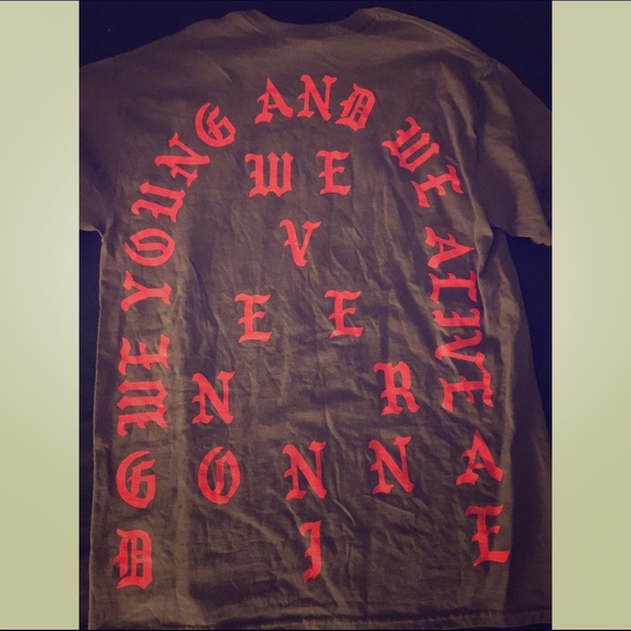 Life of Pablo tour shirt