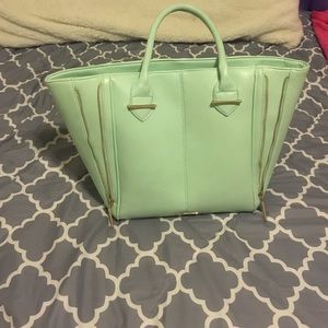 Large Mint Green Handbag - Excellent Condition