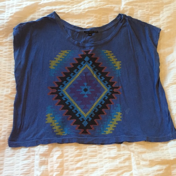 Urban Outfitters Tops - Aztec crop top