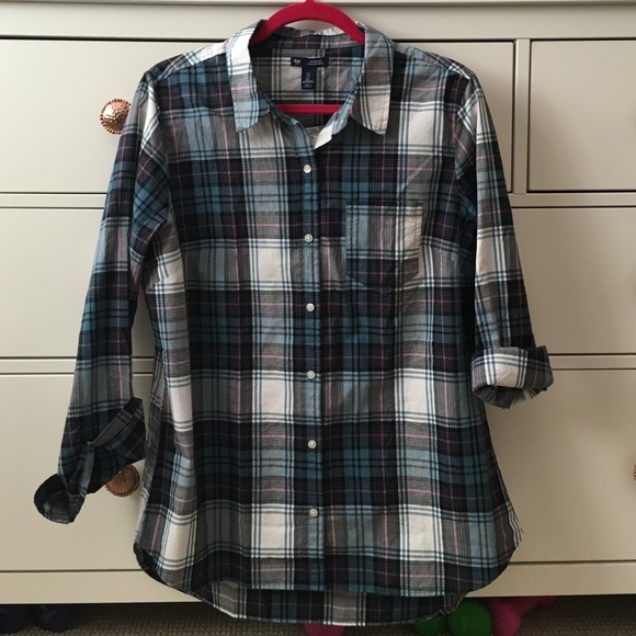 Plaid Button Down