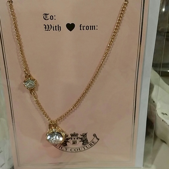 Juicy Couture Necklace New/tag & Card