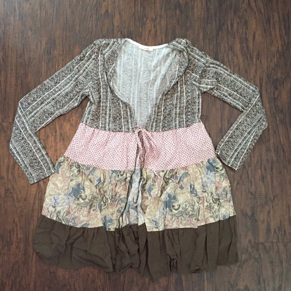 Boutique open cardigan