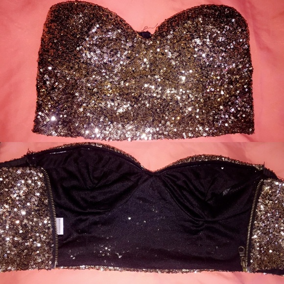 Ba dazzled crop top.