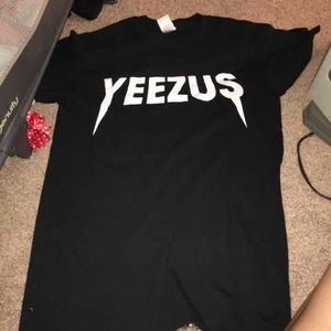 Black YEEZUS tour shirt
