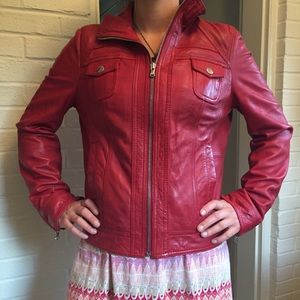 Black Rivet Leather Jacket. 1 day sale!!!!