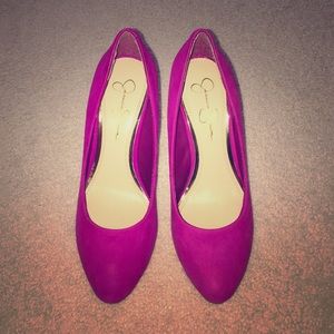 Magenta Jessica Simpson pumps