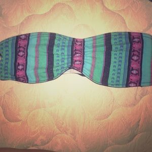 Tribal print XL bandeau