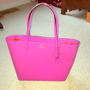 Pink Kate Spade tote