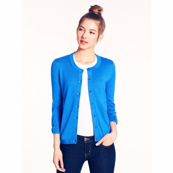 SOLD Kate Spade ✨ Blue Somerset Cardigan
