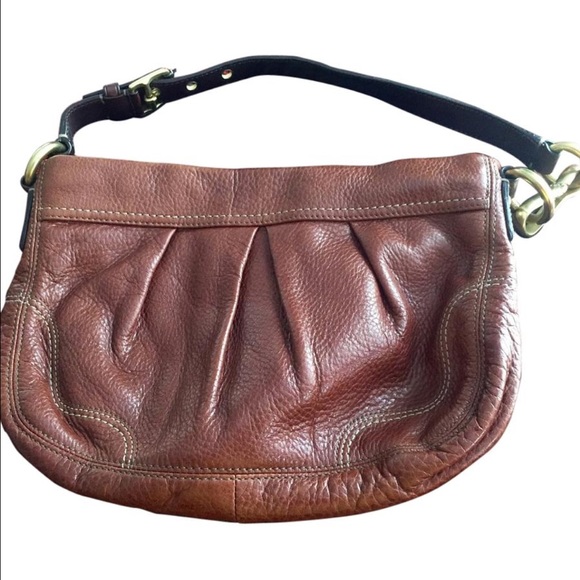 Coach leather purse