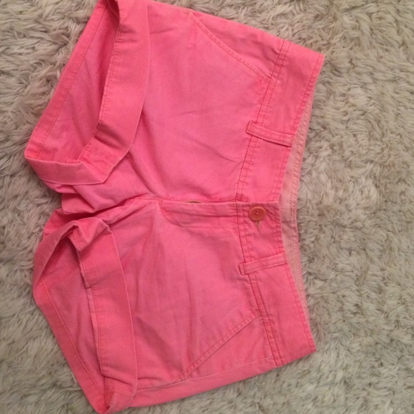 Pink shorts