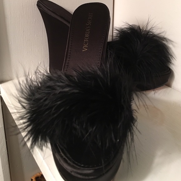 Victoria's Secret boudoir mules