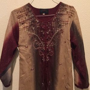 Middle eastern fancy dress/robe "thobe" kaftan