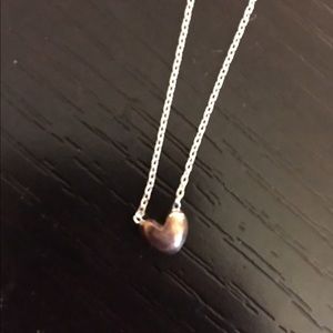 Copper heart necklace