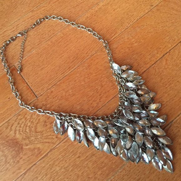 Statement bib necklace