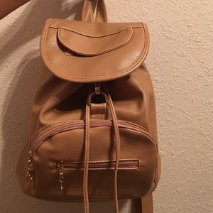 Tan Backpack