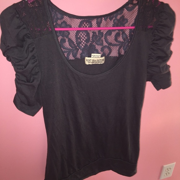 Dark Gray Blouse