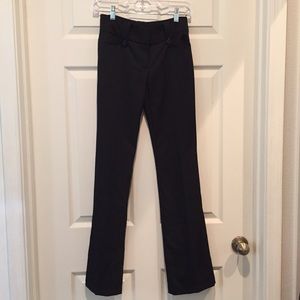 Black dress pants size 0 worn once