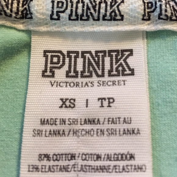 ⭐️Pink Victoria's Secret light Mint green top⭐️ - Picture 4 of 4
