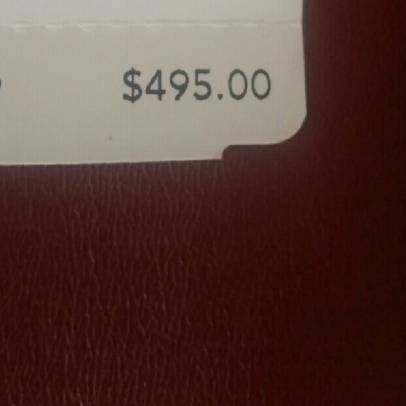 Beautiful  Xtra Large Coach Burgundy Handbag - Picture 4 of 8