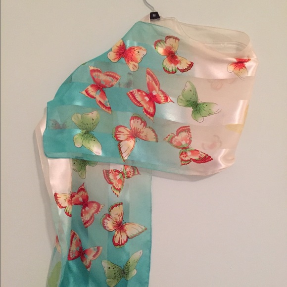 Butterfly scarf