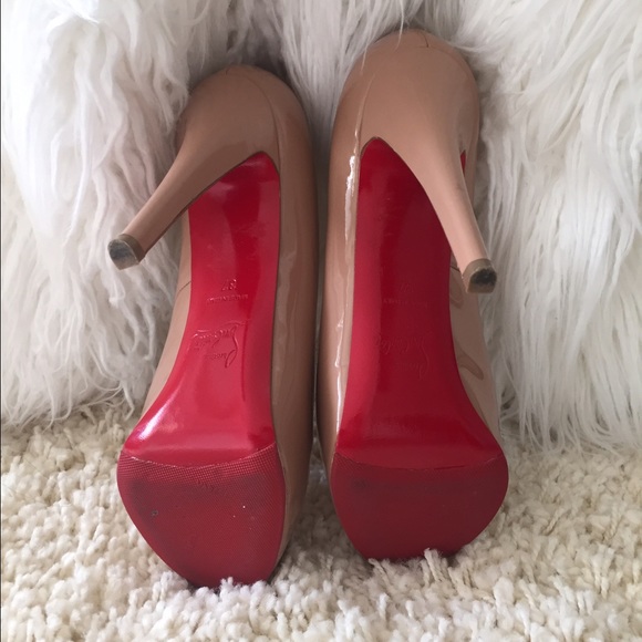 Authentic Christian Louboutin lady peep toe - Picture 4 of 4