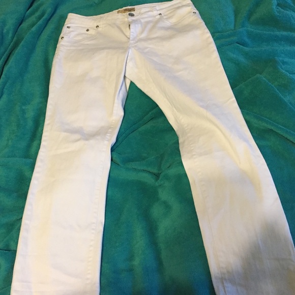 White jeans
