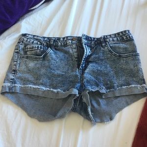 Acid Wash Shorts