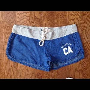 Hollister royal blue comfy short shorts size M