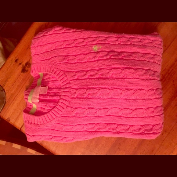 Lilly Pulitzer cable knit sweater