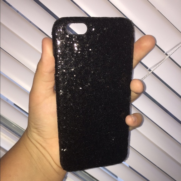 Victoria secret black glitter case (iPhone 6)
